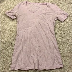 lululemon vinyasa cotton tee: size 4
